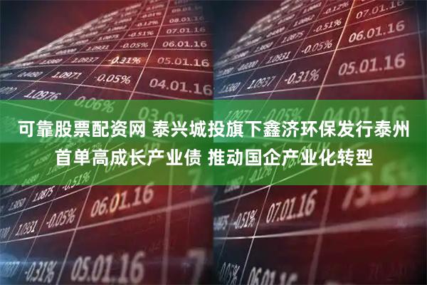 可靠股票配资网 泰兴城投旗下鑫济环保发行泰州首单高成长产业债 推动国企产业化转型